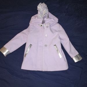Girls unicorn coat
